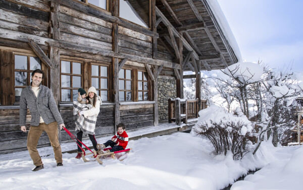 Chez Marie Sibuet et Maxime Levotre, une vie de chalet à Megève 